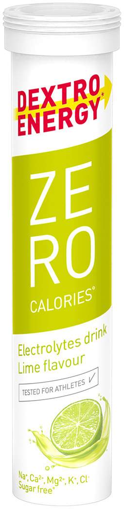 Dextro Energy Zero Calories Lime 20 Brausetabletten