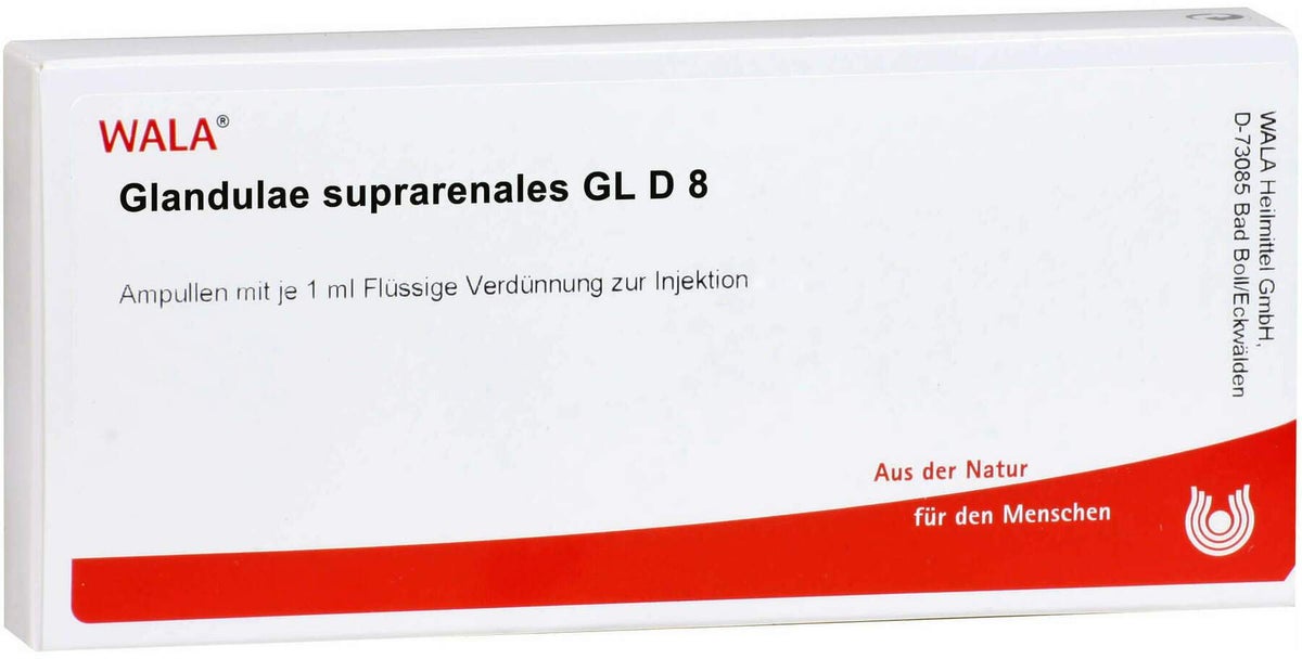 Glandulae Suprarenales Gl D 8 Ampullen 10 X 1 ml