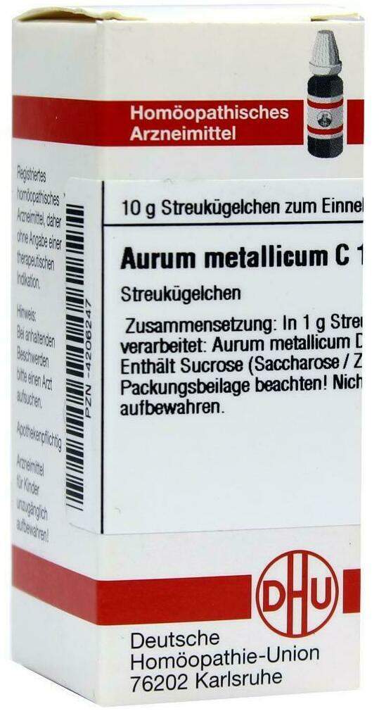 Dhu Aurum Metallicum C1000 Globuli