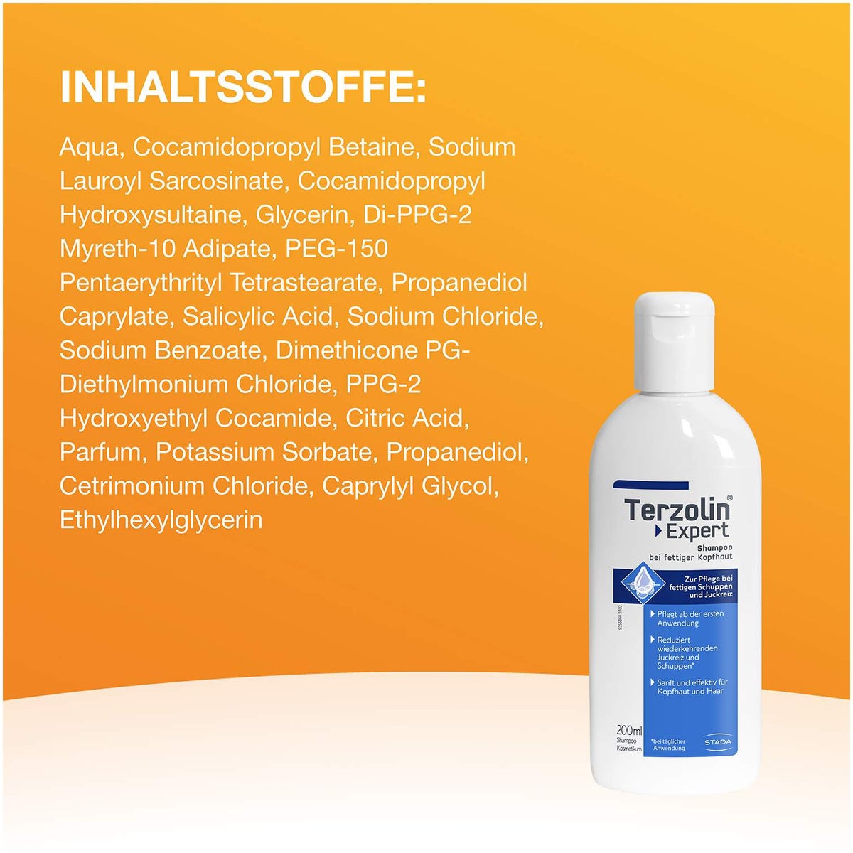 Terzolin Expert Shampoo bei fettiger Kopfhaut 200 ml
