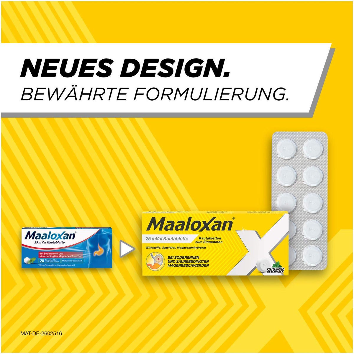 Maaloxan 25 mVal 100 Kautabletten