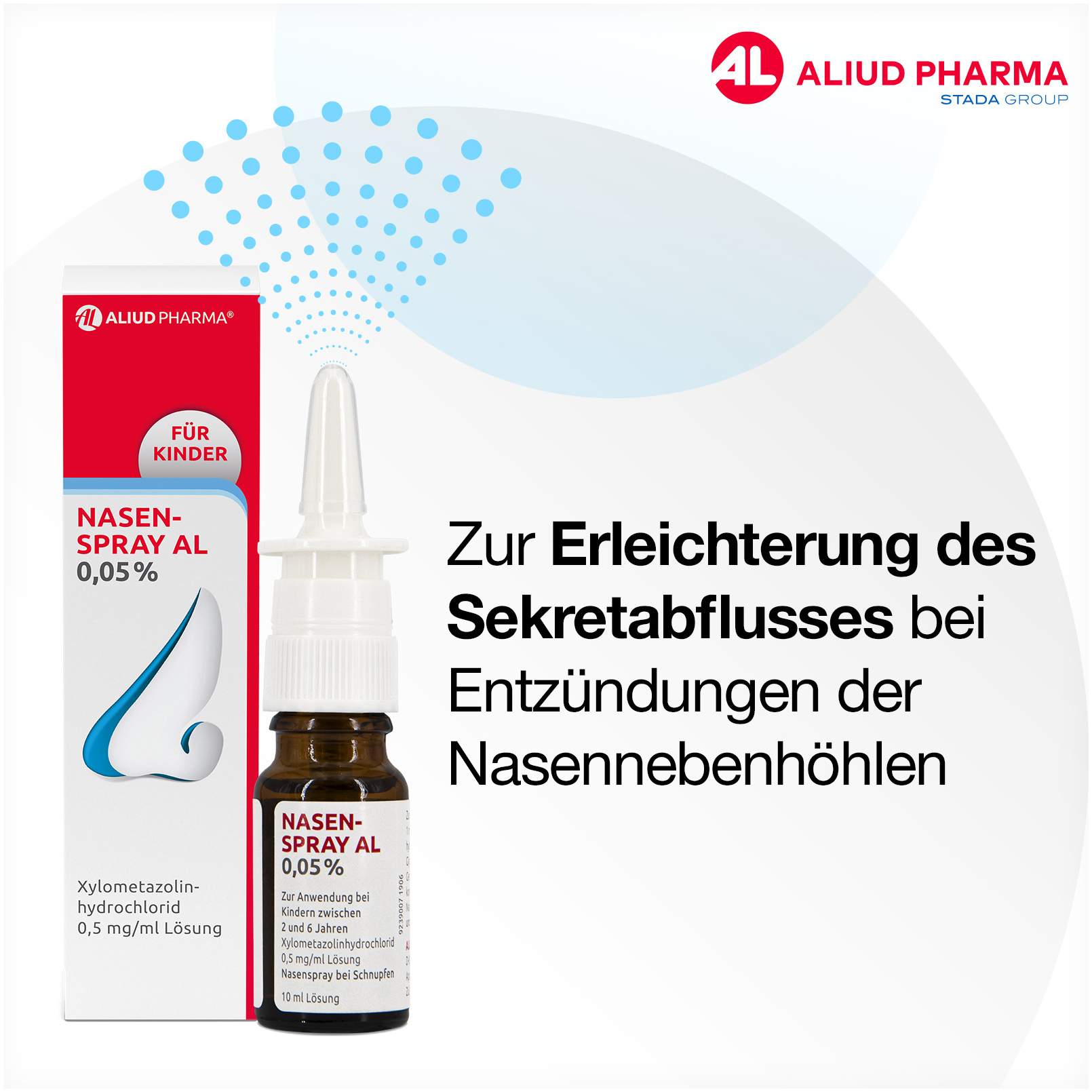 Nasenspray Al 0,05% - 10 ml Lösung
