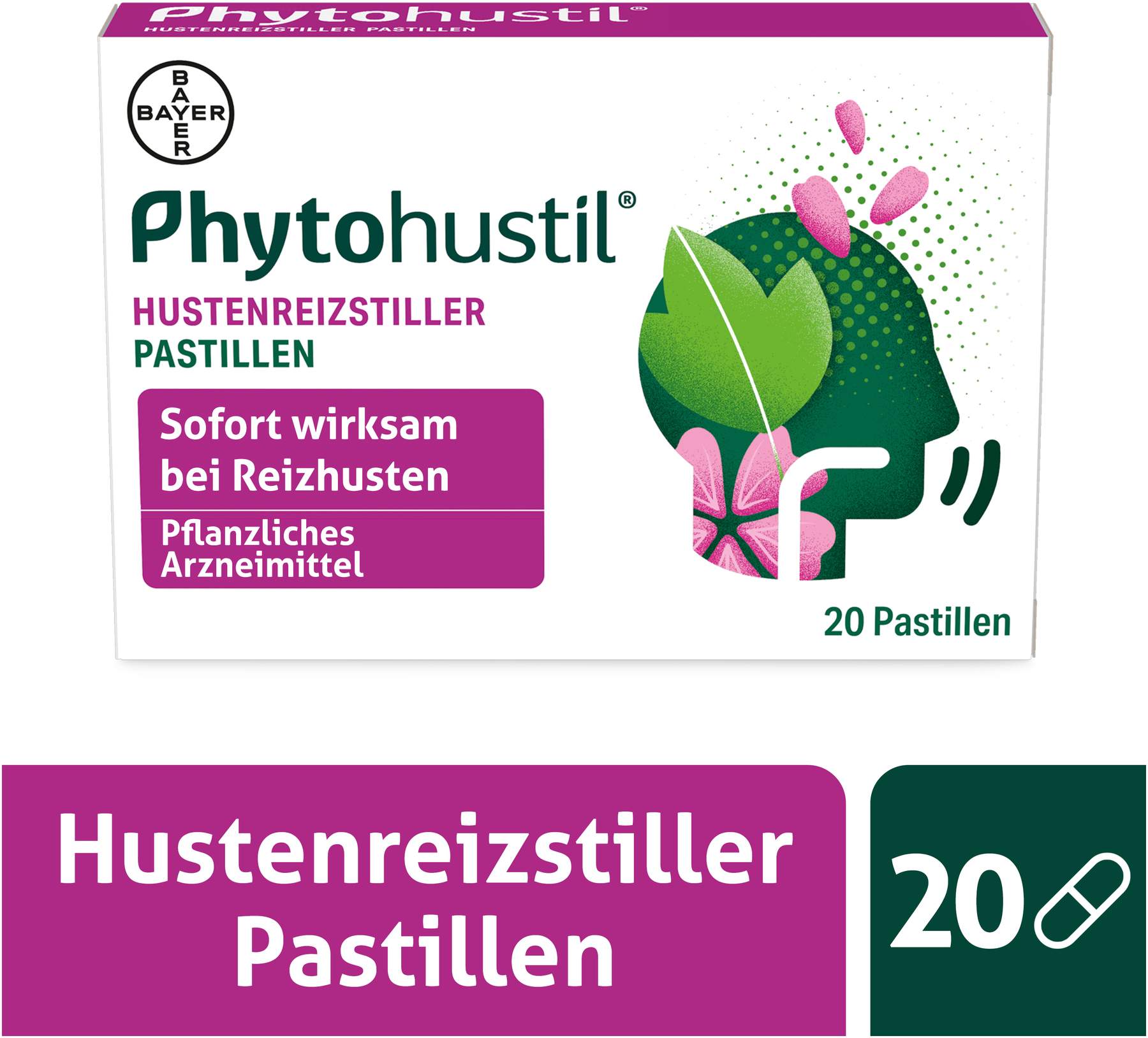 Phytohustil Hustenreizstiller 20 Pastillen