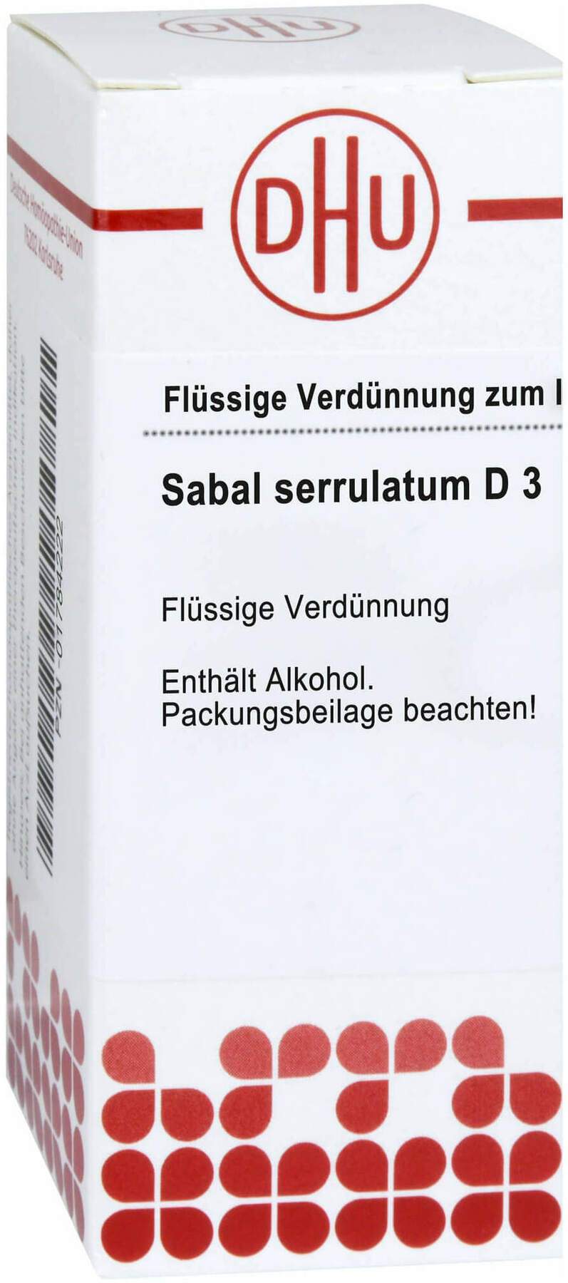 Dhu Sabal Serrulatum D3 20 ml Dilution