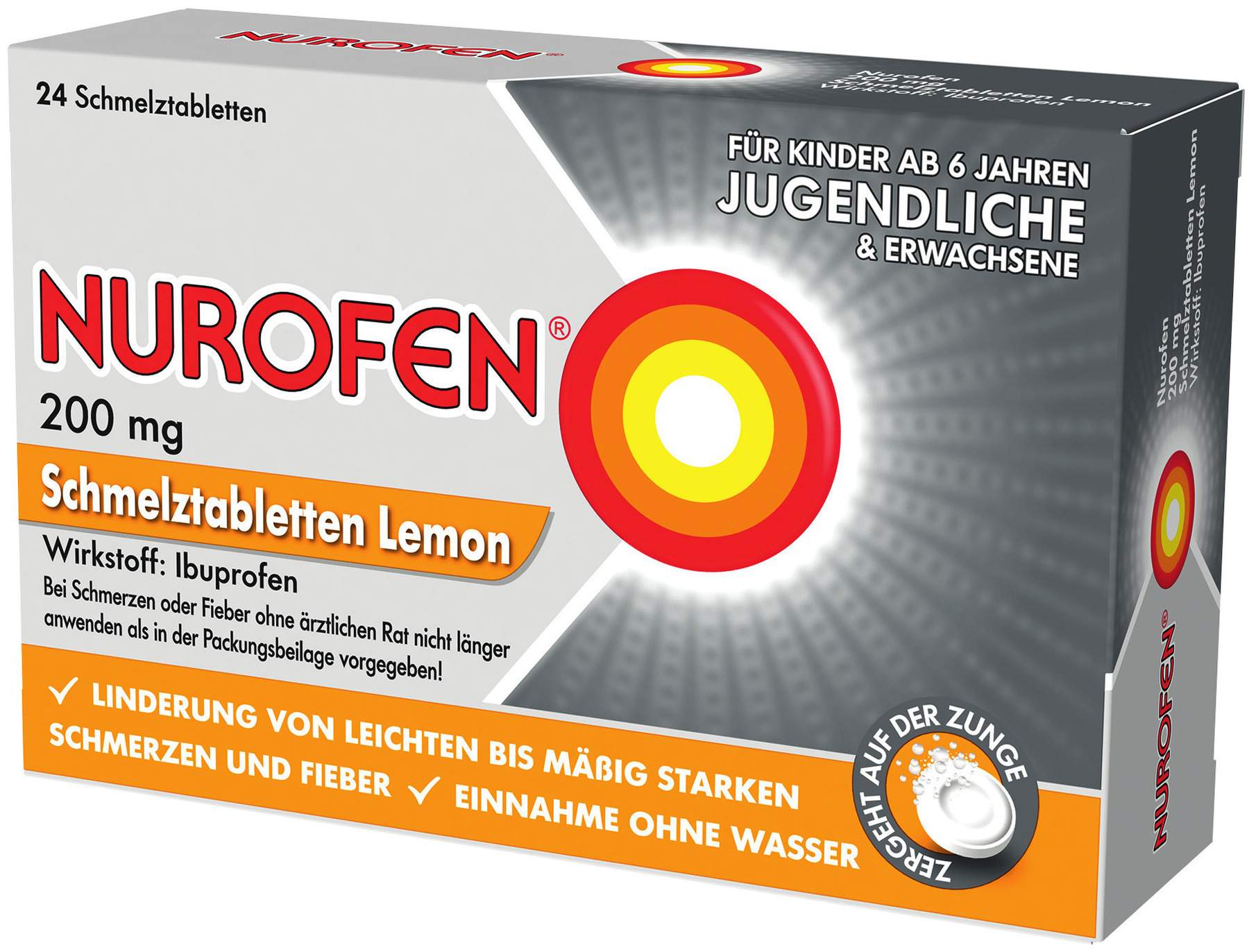 Nurofen 200 mg 24 Schmelztabletten Lemon