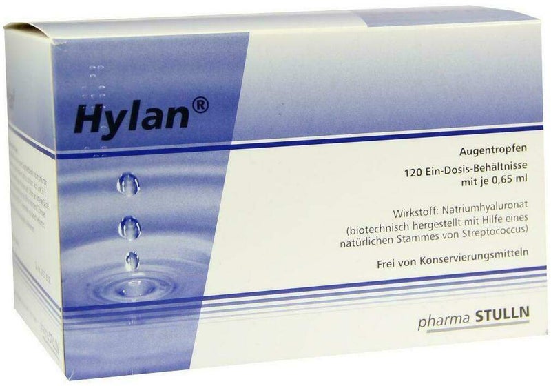 Hylan 120 Ein - Dosis - Behältnisse Mit Je 0,65 ml Augentropfen