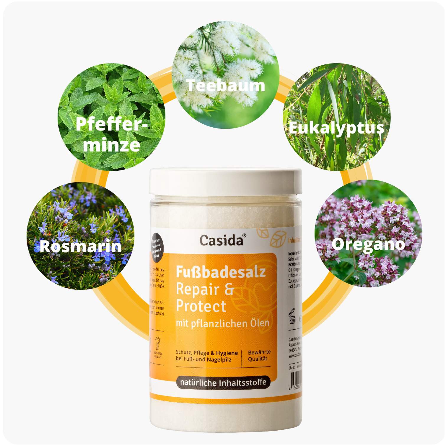 Fussbadesalz Repair und Protect 375 G