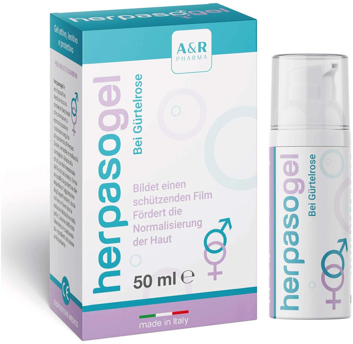 Herpasogel bei Gürtelrose 50 ml