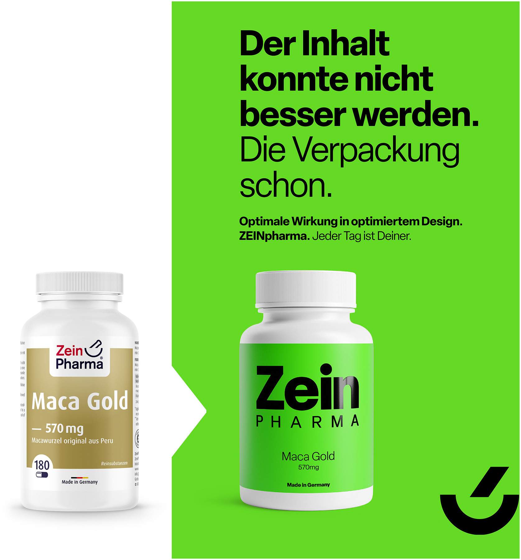Maca Gold 570 mg 180 Kapseln