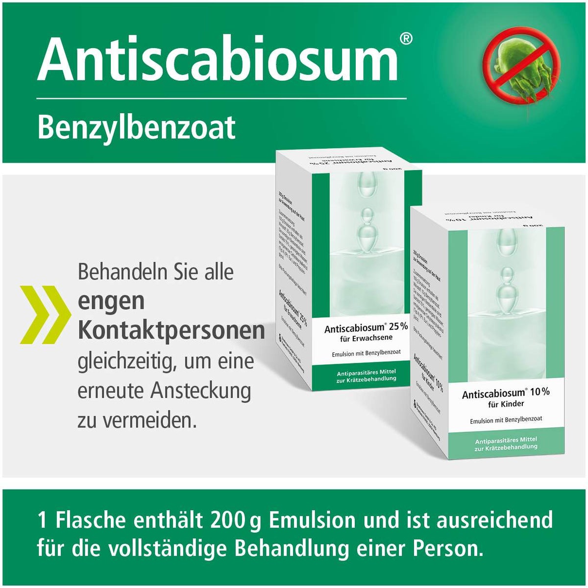 Antiscabiosum 10% Für Kinder Emulsion