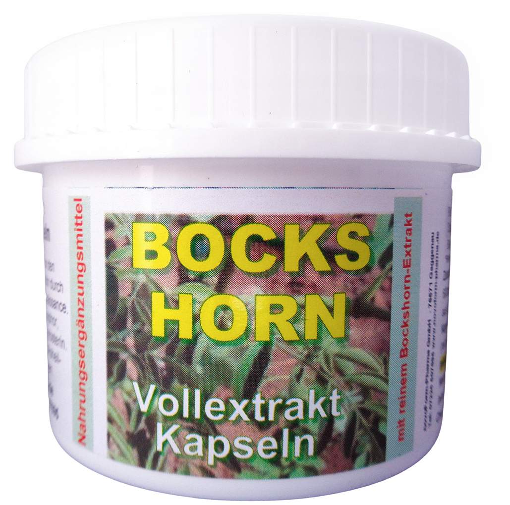 Bockshorn Vollextrakt 600 mg Kapseln