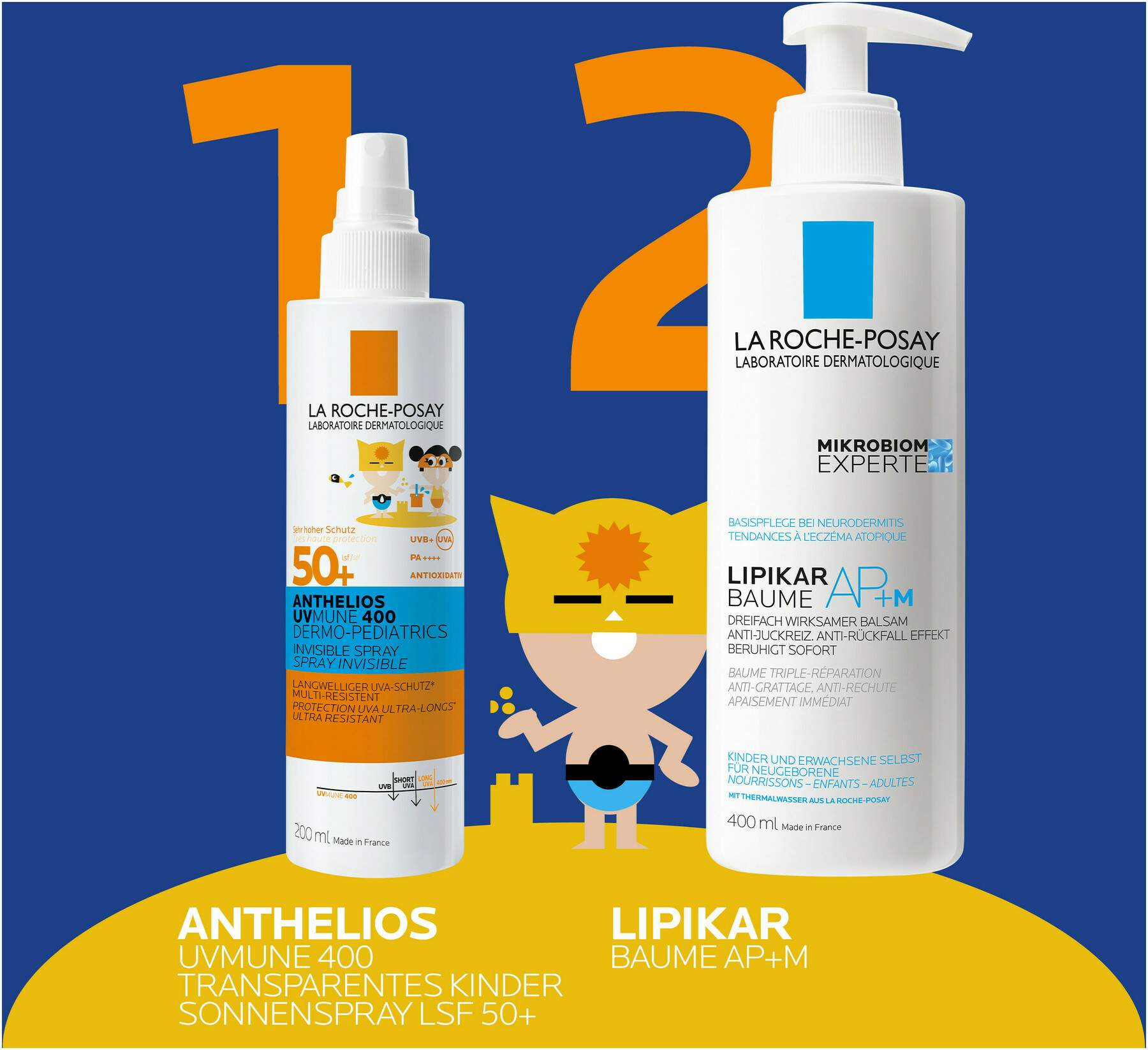La Roche Posay Anthelios Dermo-Kids Invisible UVMune 400 LSF50 200 ml Spray