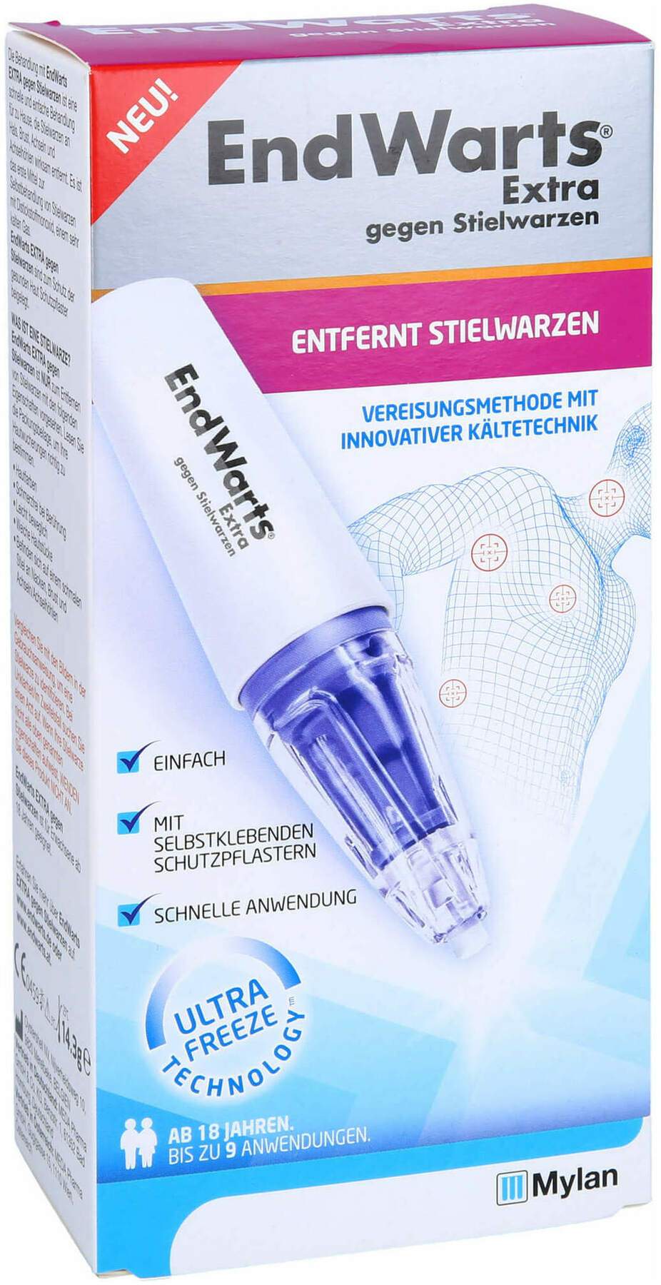 Endwarts Extra Gegen Stielwarzen 14,3 G