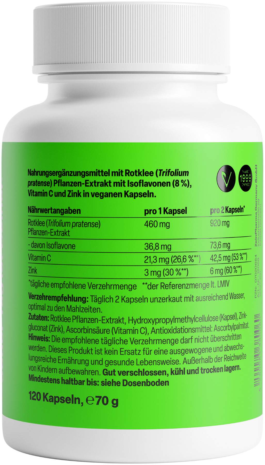 Menovital Plus 120 Kapseln