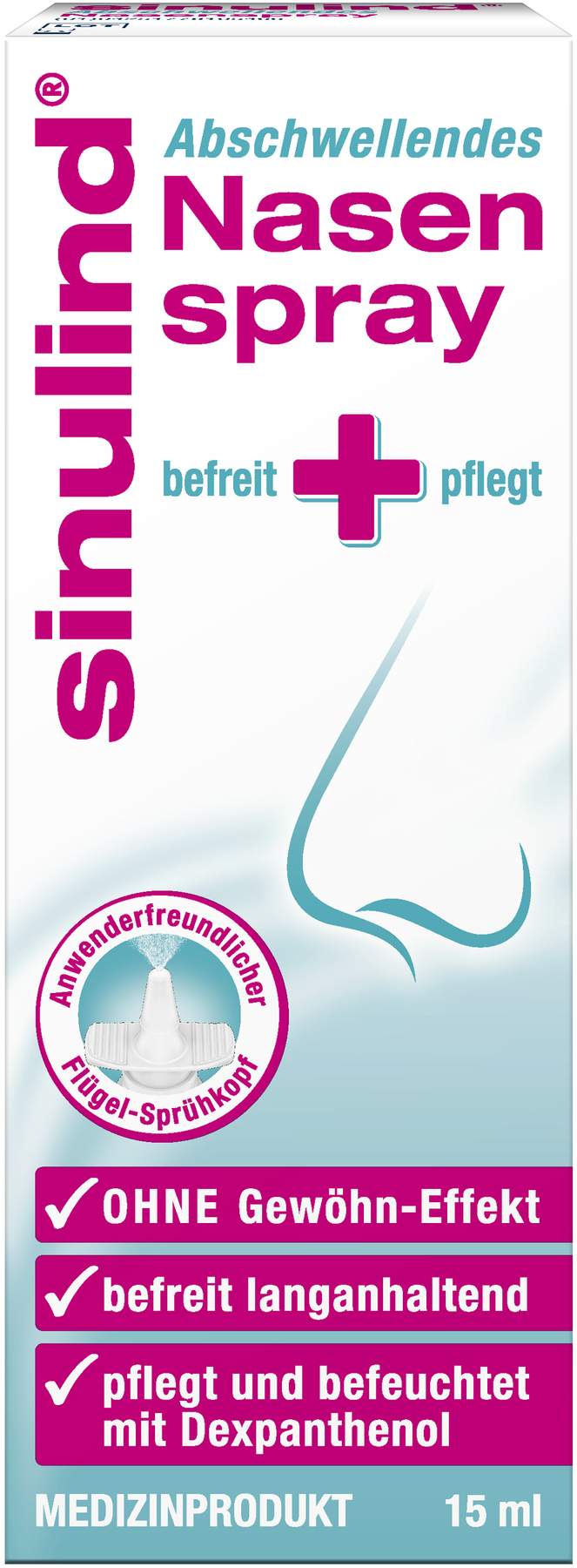 Sinulind Abschwellendes Nasenspray 15 ml