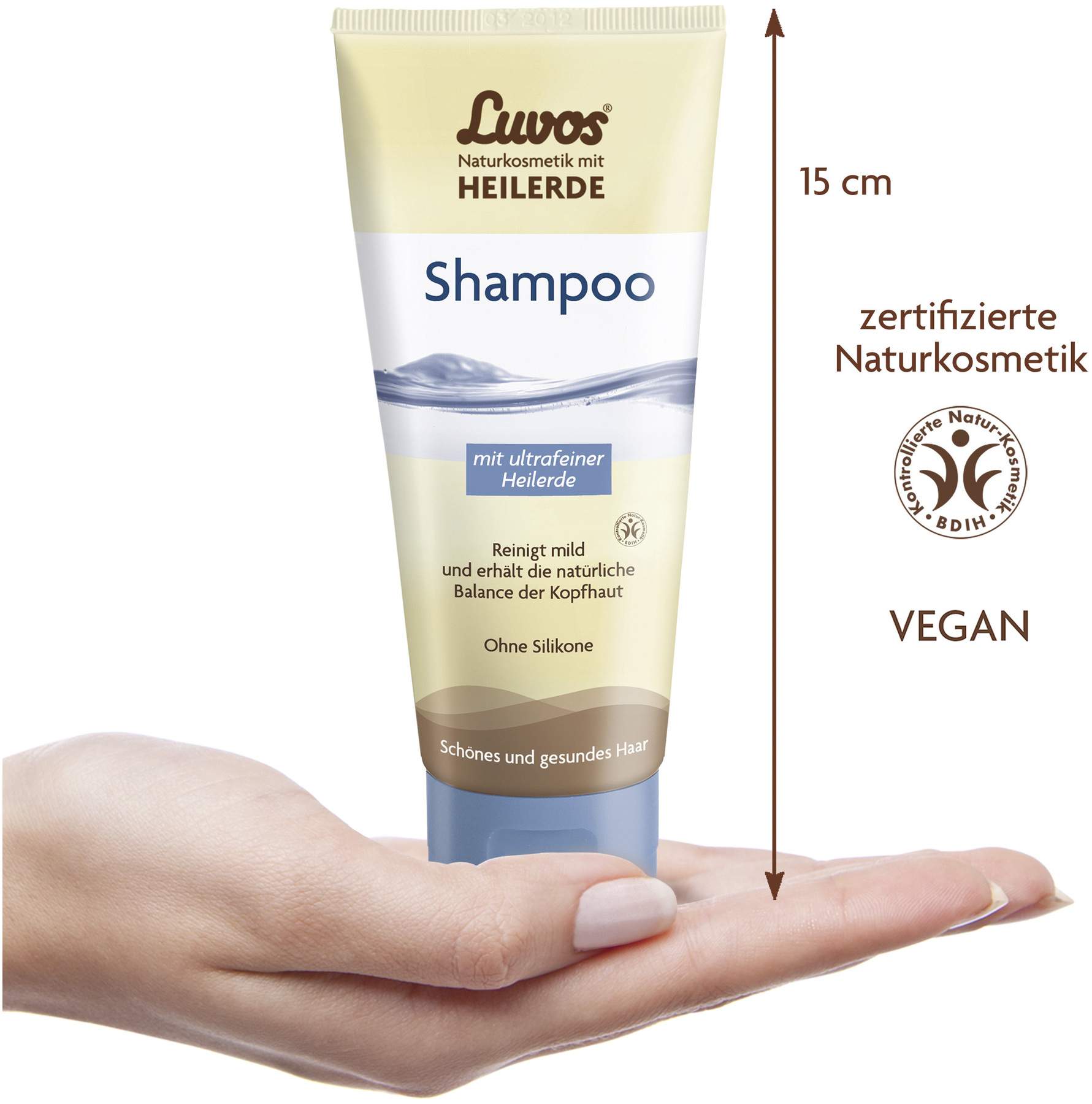Luvos Naturkosmetik Mit Heilerde 200 ml Shampoo