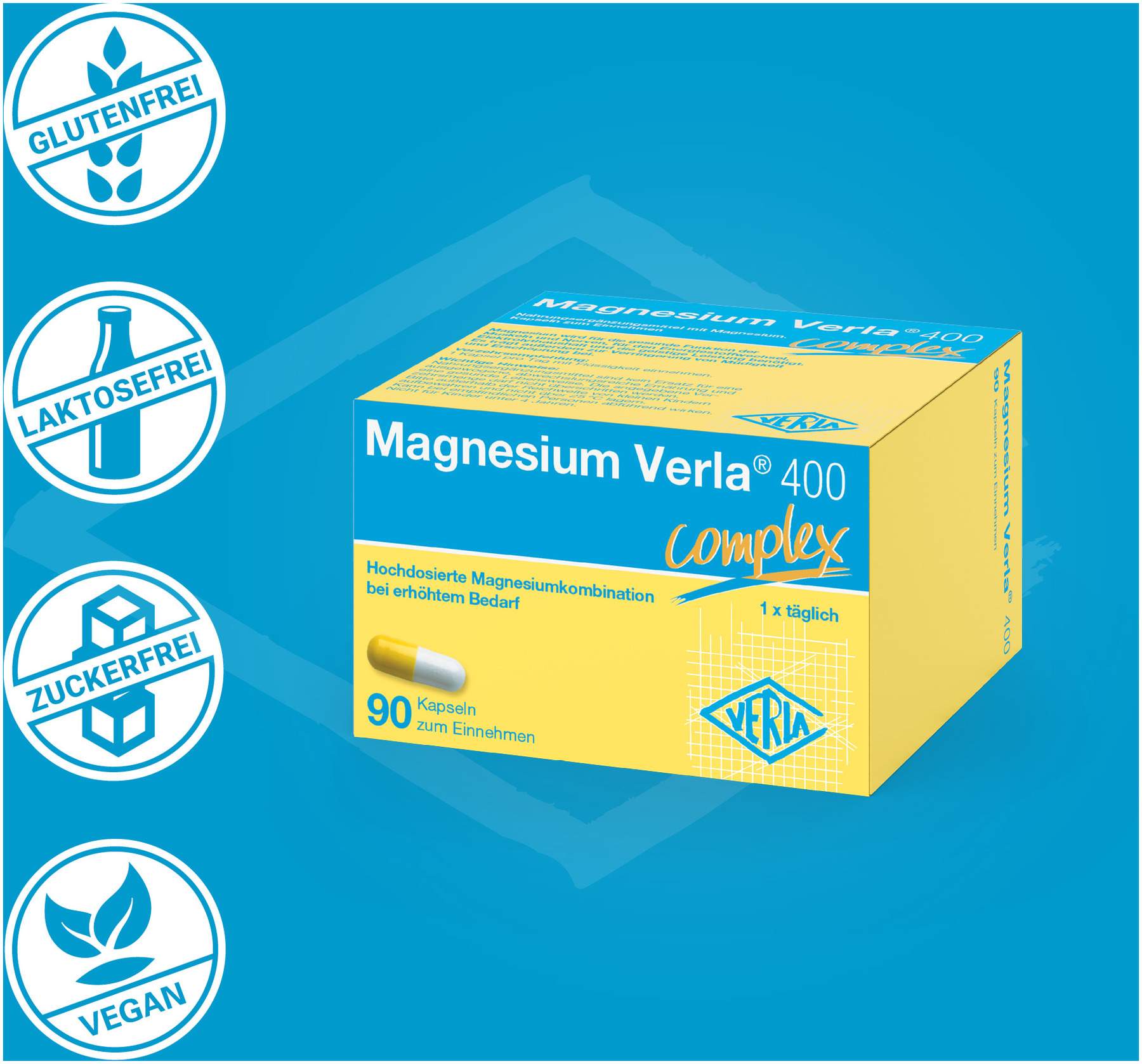 Magnesium Verla 400 90 Kapseln
