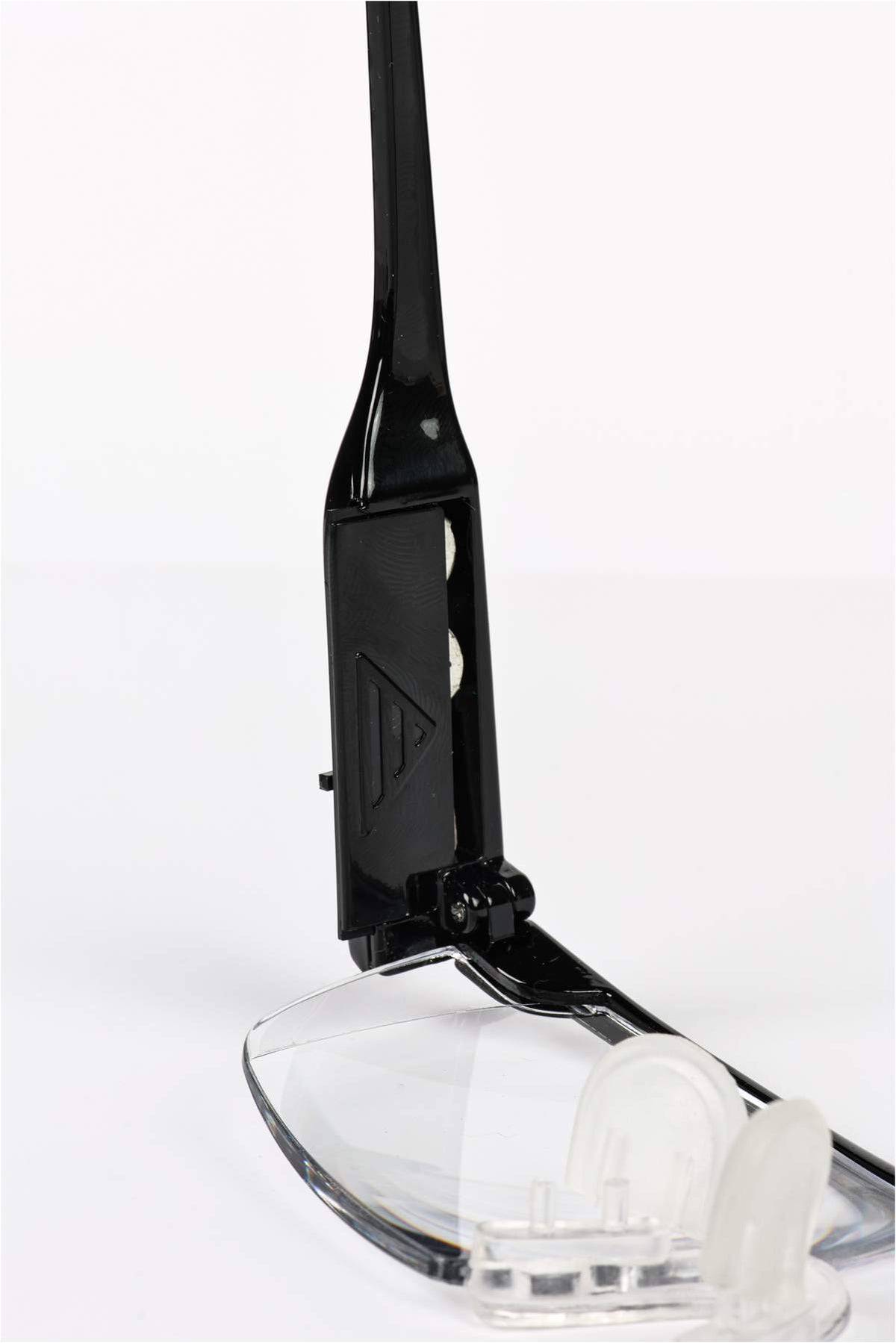 160% Vergrößerungsbrille mit 2 LED-Licht & Blaulichtfilter, schwarz,+ Gratis Brillenputztücher 10st.