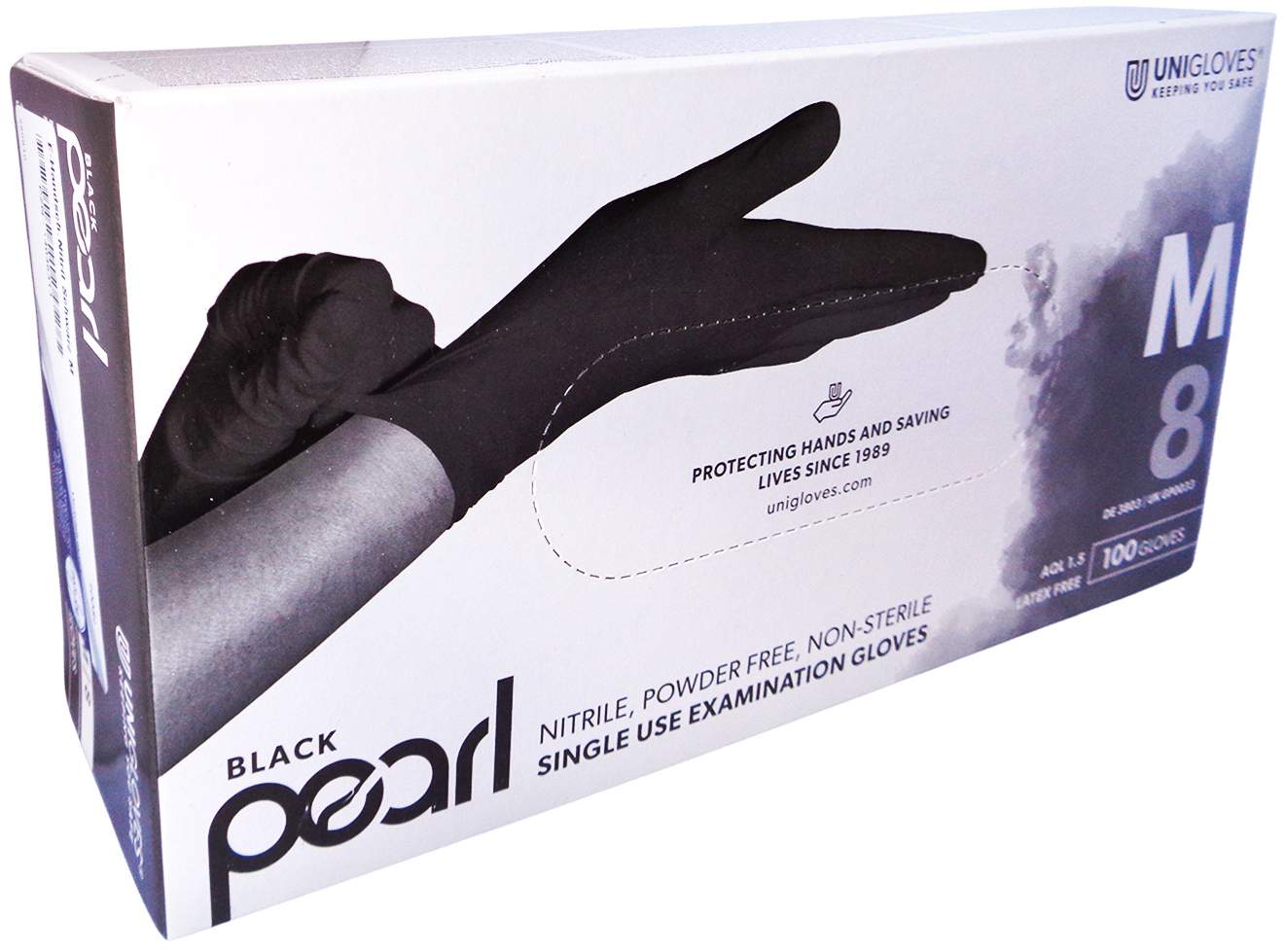 Handschuhe Einmal Nitril M Schwarz