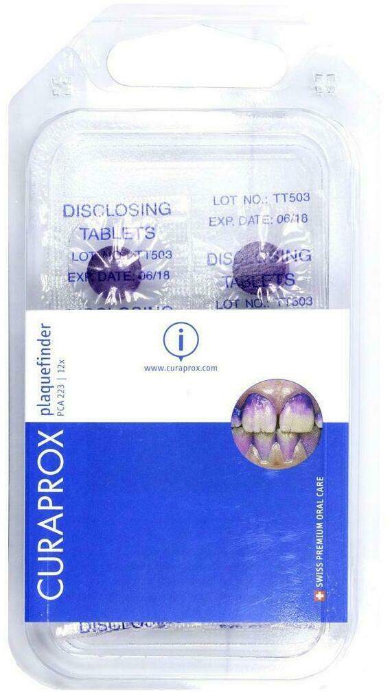 Curaprox Pca 223 Plaque Färbetabletten