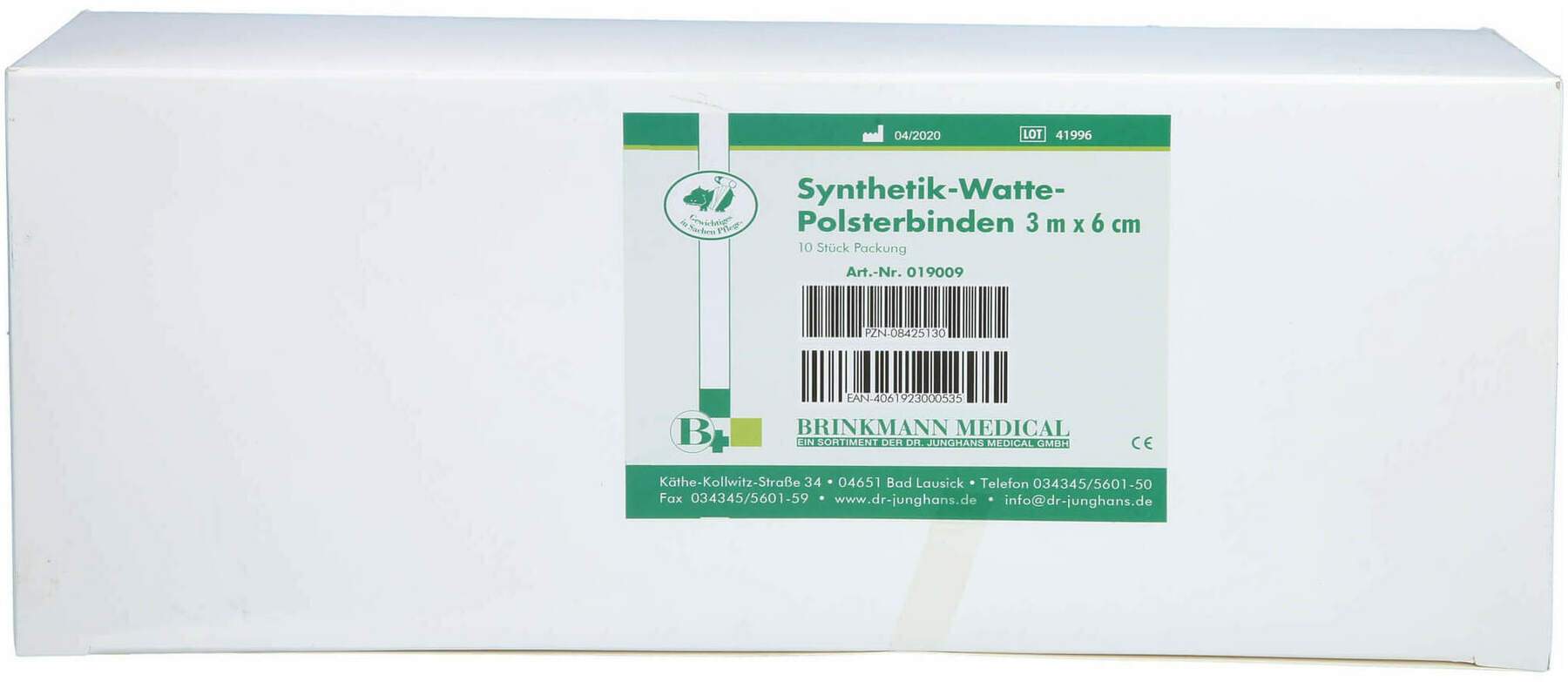 Synthetik Watte Polsterbinden 3mx6cm