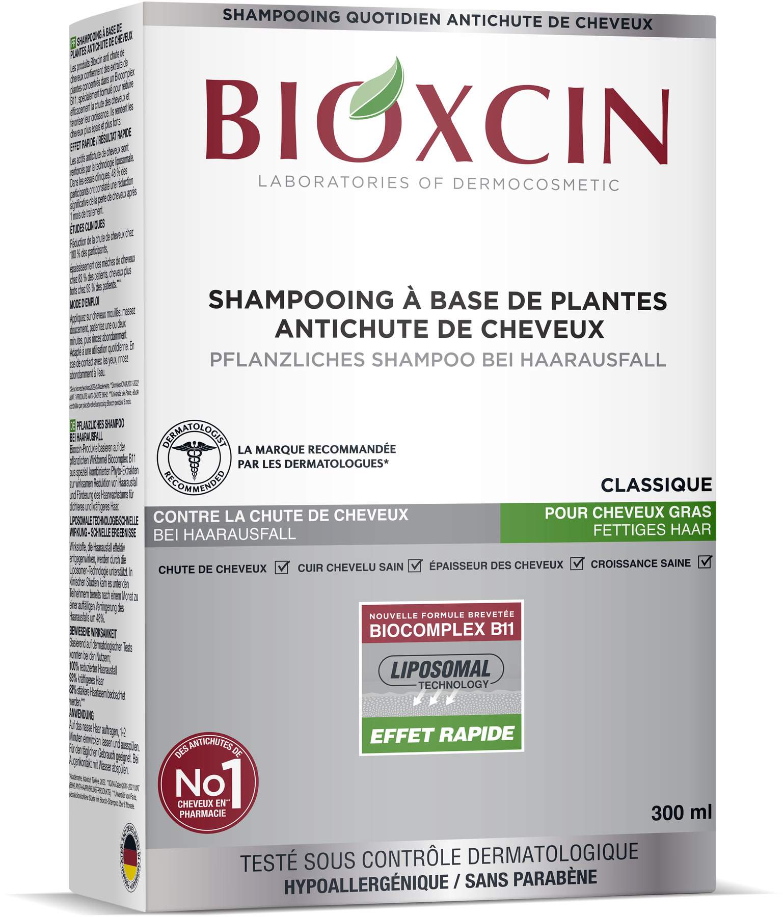 Bioxcin Shampoo Fettiges Haar 300 ml