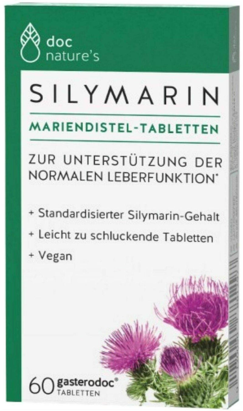 Gasterodoc Silymarin Mariendistel 60 Tabletten
