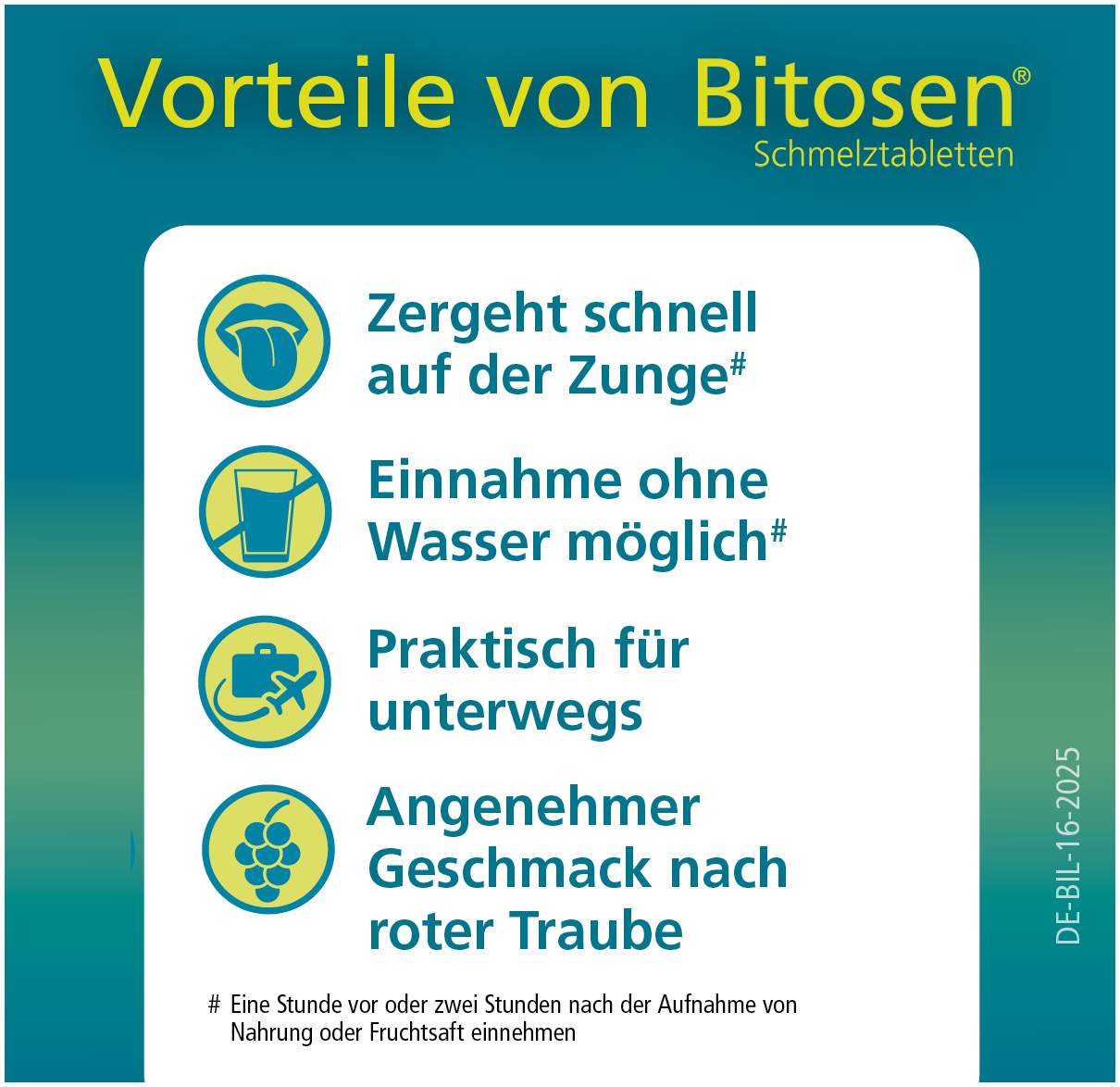 Bitosen 20 mg 30 Schmelztabletten