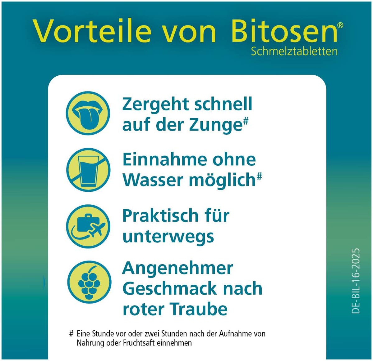 Bitosen 20 mg 30 Schmelztabletten