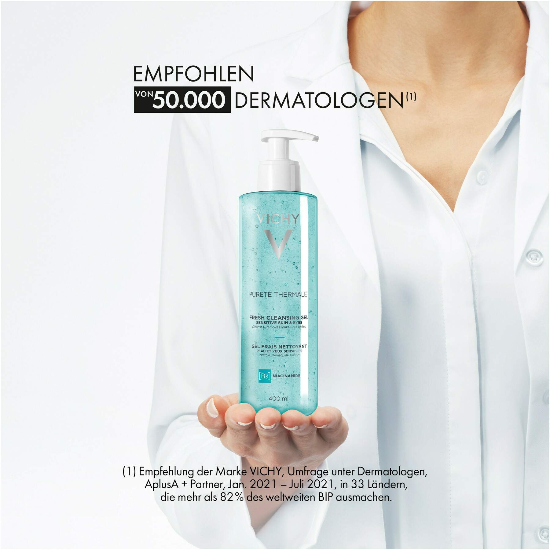 Vichy Purete Thermale Reinigungsgel 400 ml