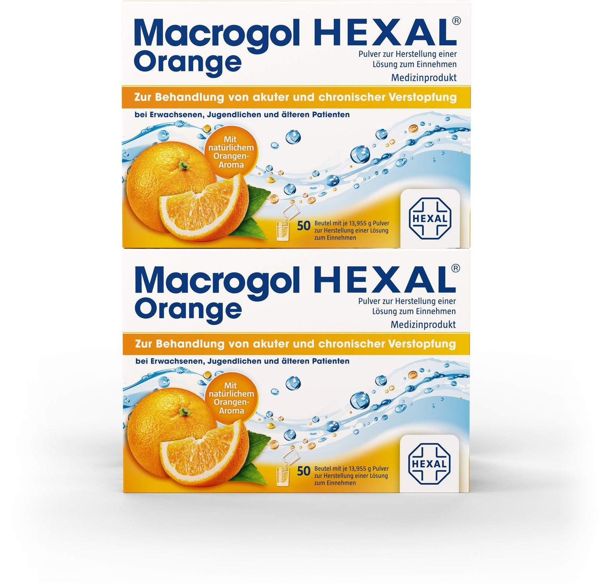 Macrogol Hexal Orange 100 Beutel