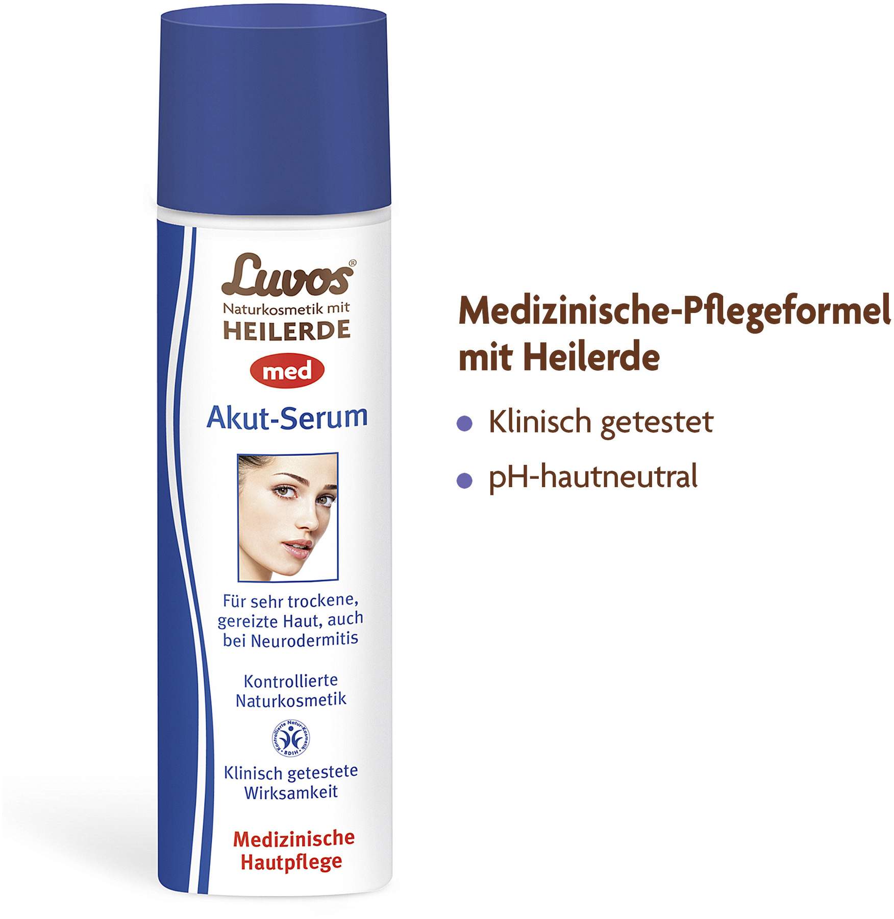 Luvos Naturkosmetik Med Akutserum 50 ml