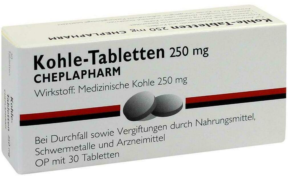 Kohle Tabletten 30 Stück