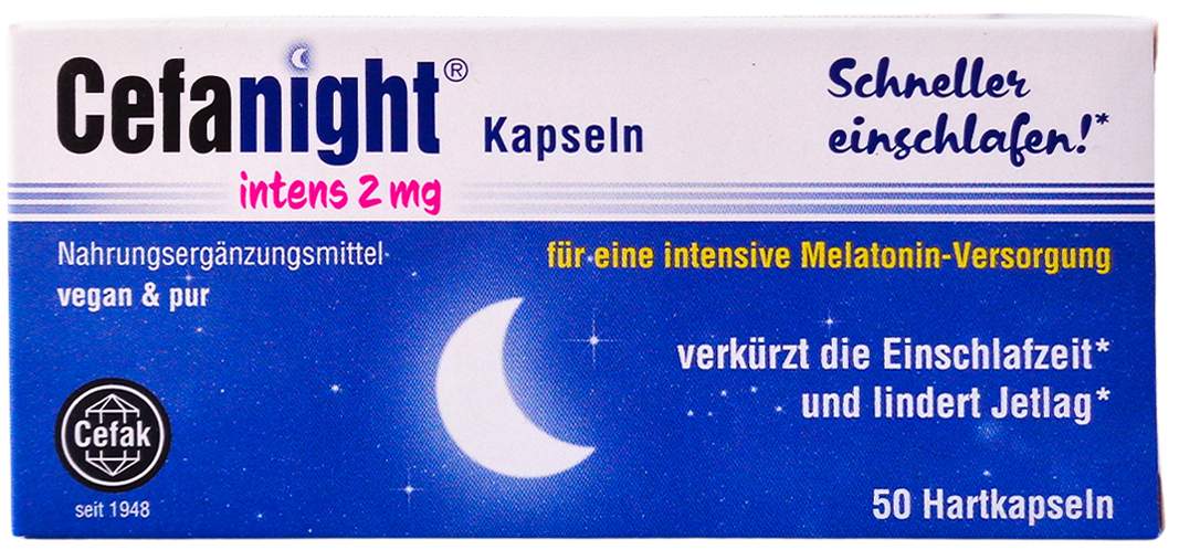 Cefanight Intens 2 mg Hartkapseln 50 Stück
