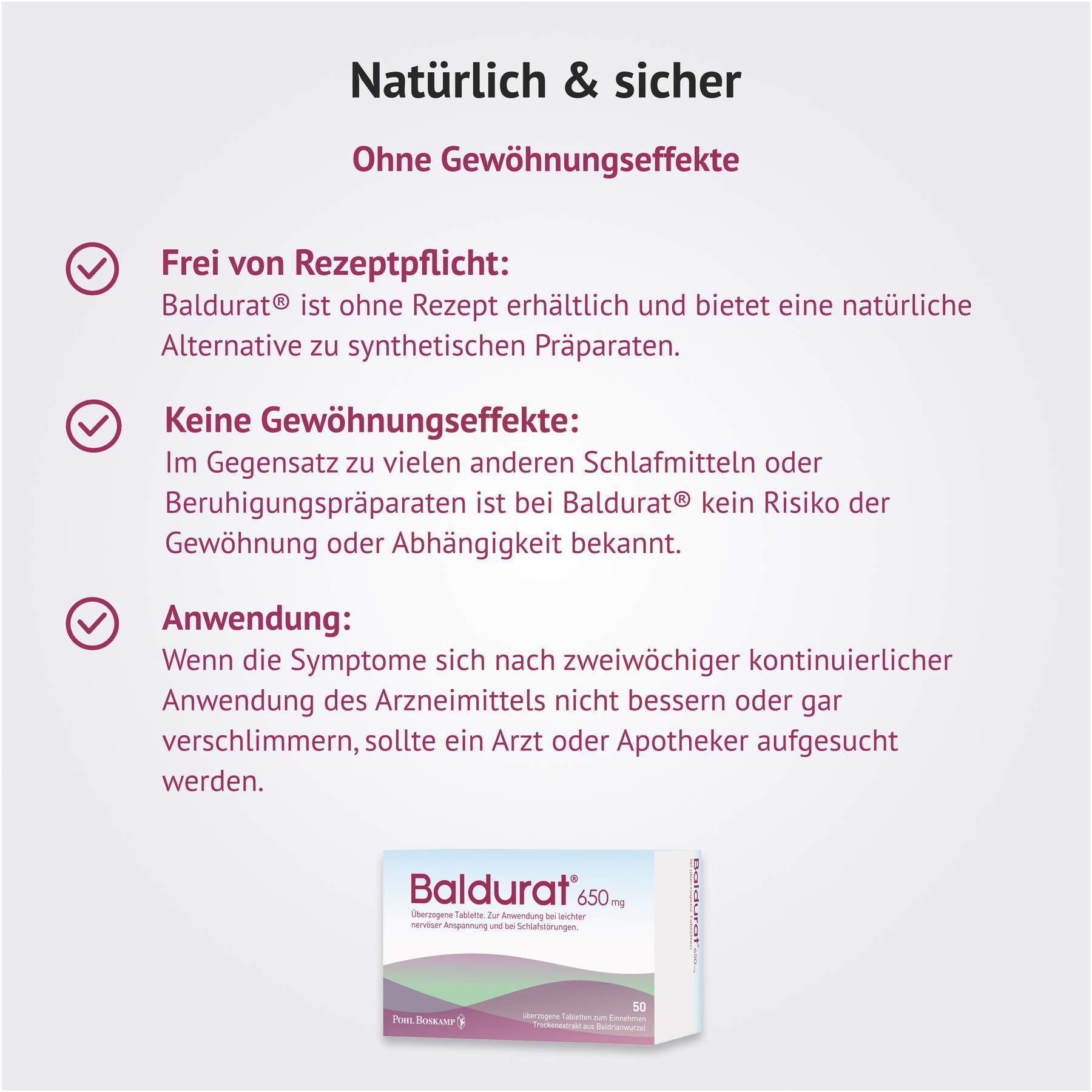 Baldurat 50 Filmtabletten
