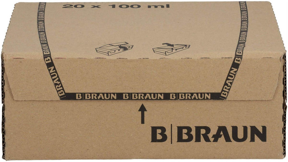 Glucose 5 % B. Braun Injektionslösung 20 X 100 ml