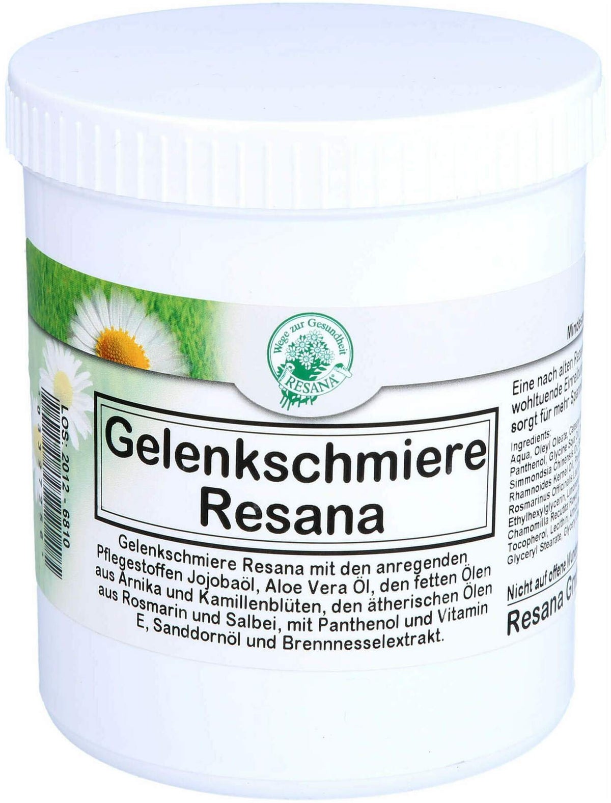 Gelenkschmiere Resana Salbe 500 ml