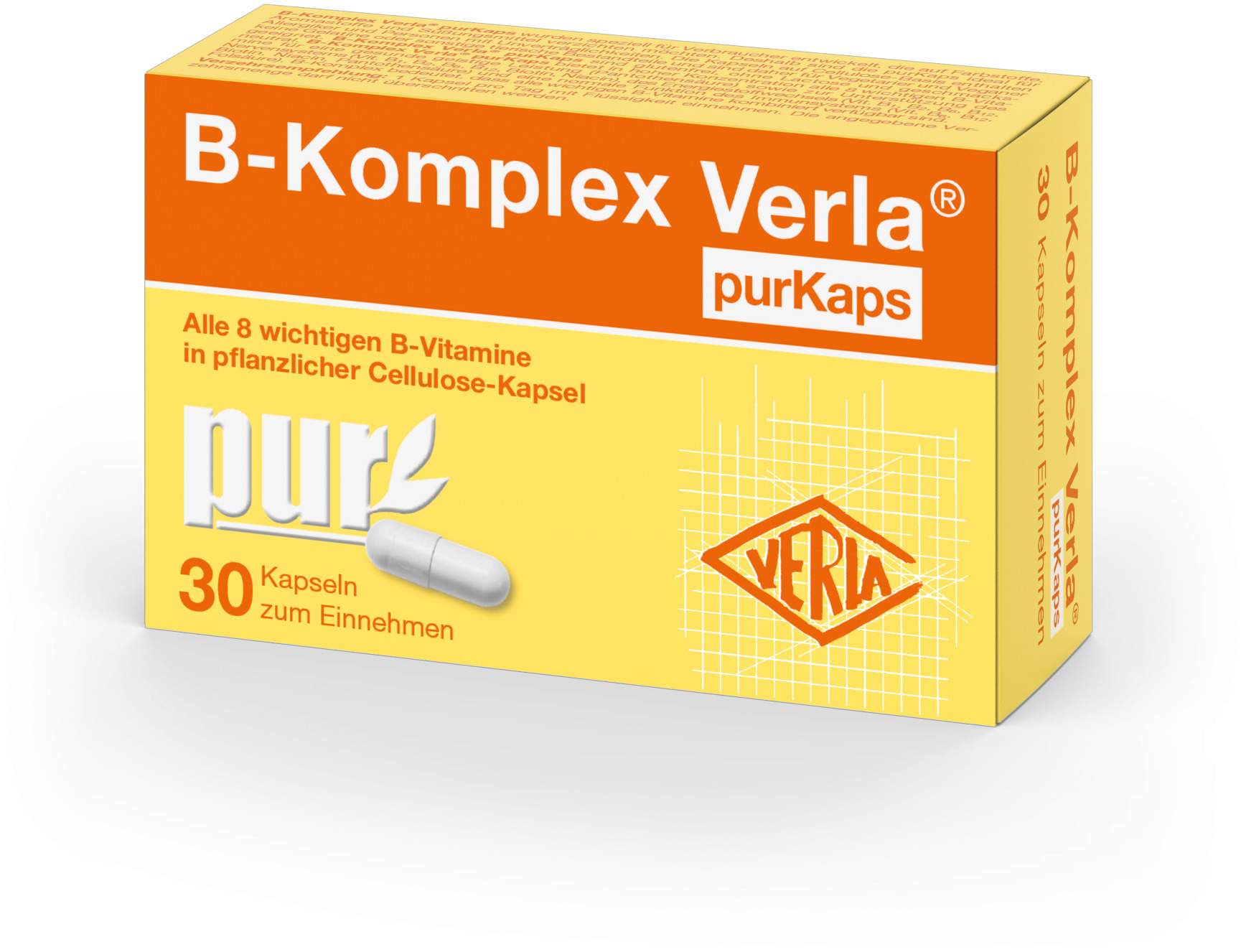 B-Komplex Verla  Purkaps 30 Kapseln