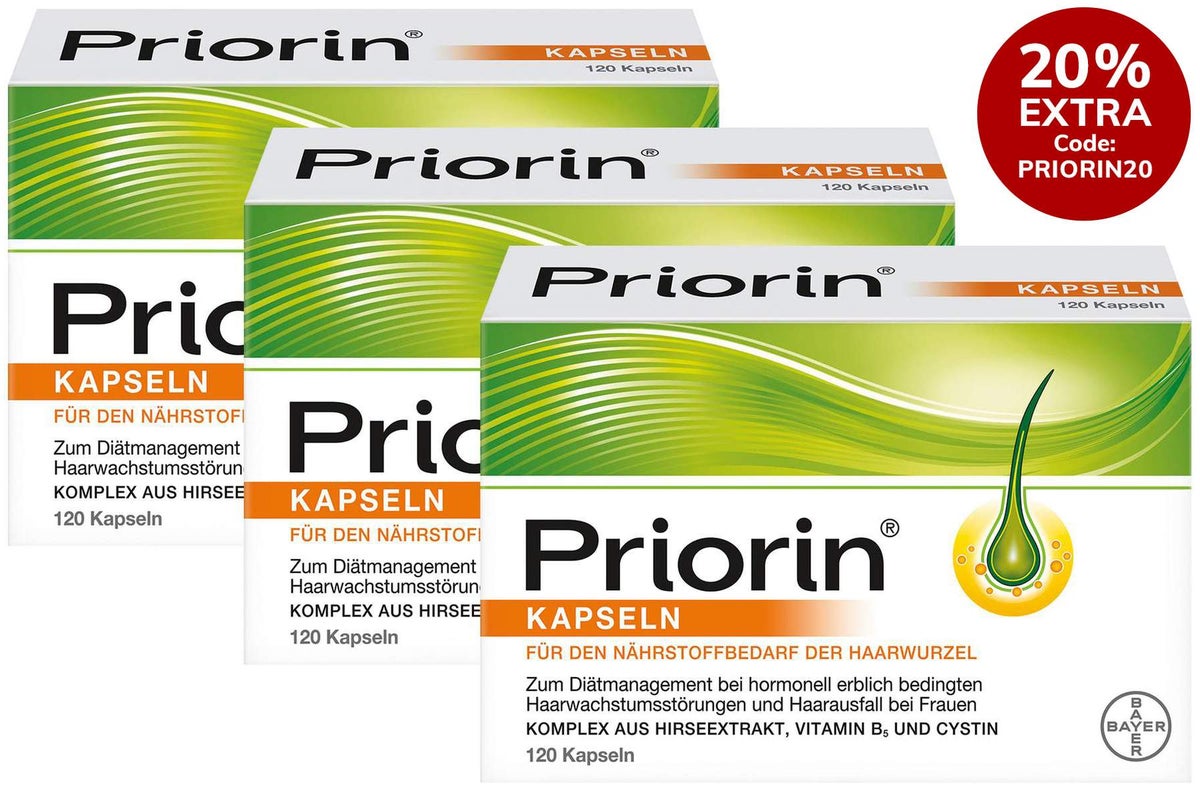 Priorin Kapseln 3 x 120 Stück