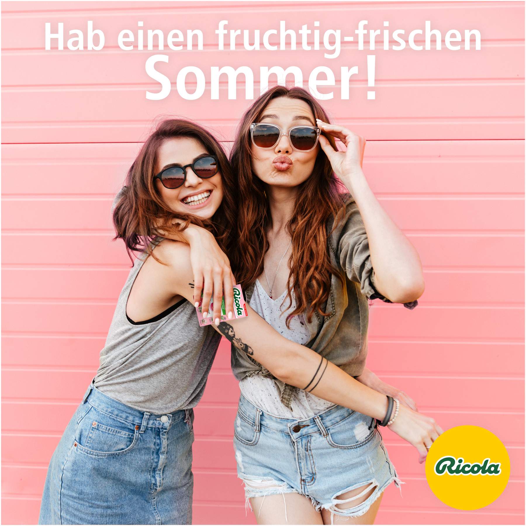 Ricola Himbeere Melisse - Schweizer Hustenbonbon 50 G