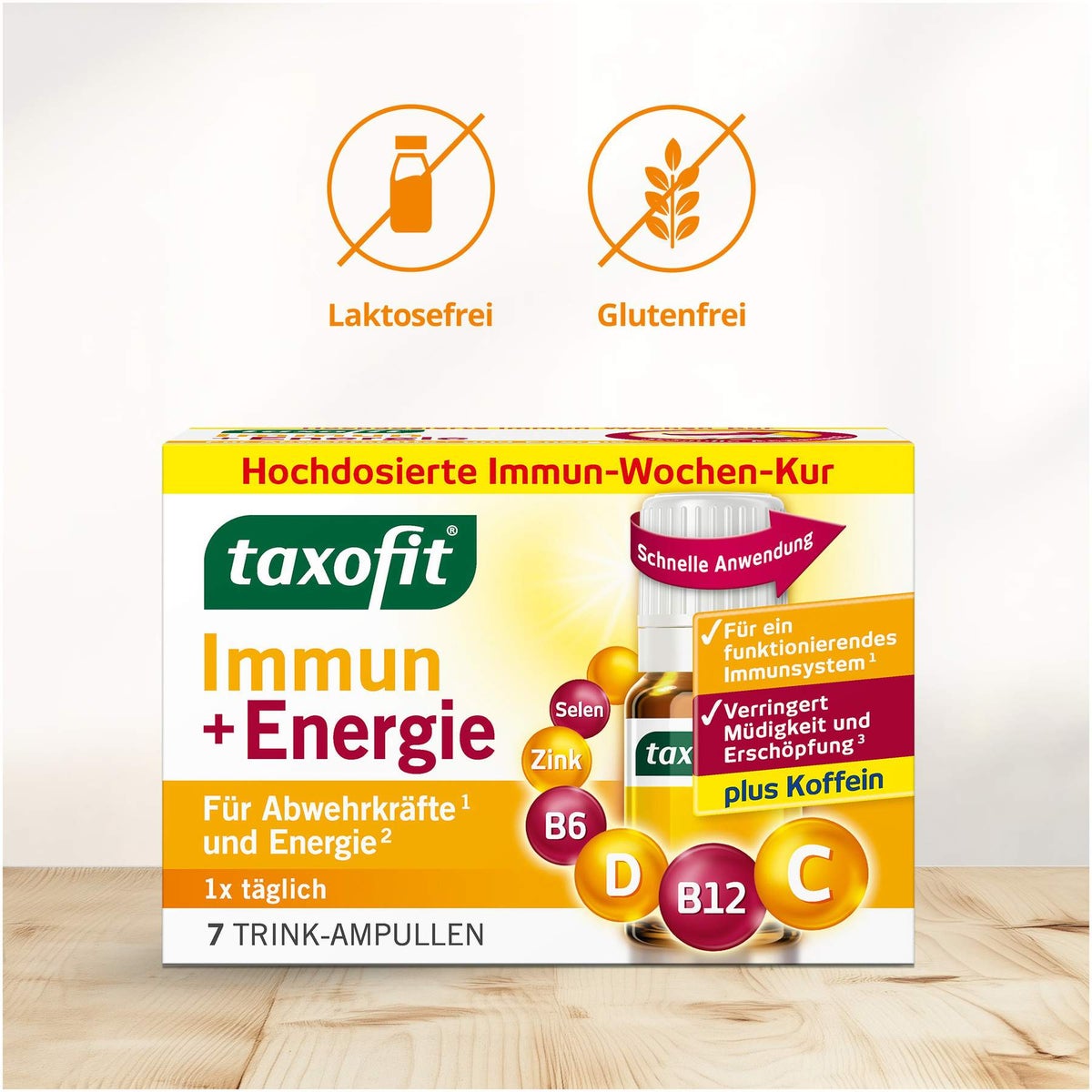 Taxofit Immun & Energie 7 Trinkampullen