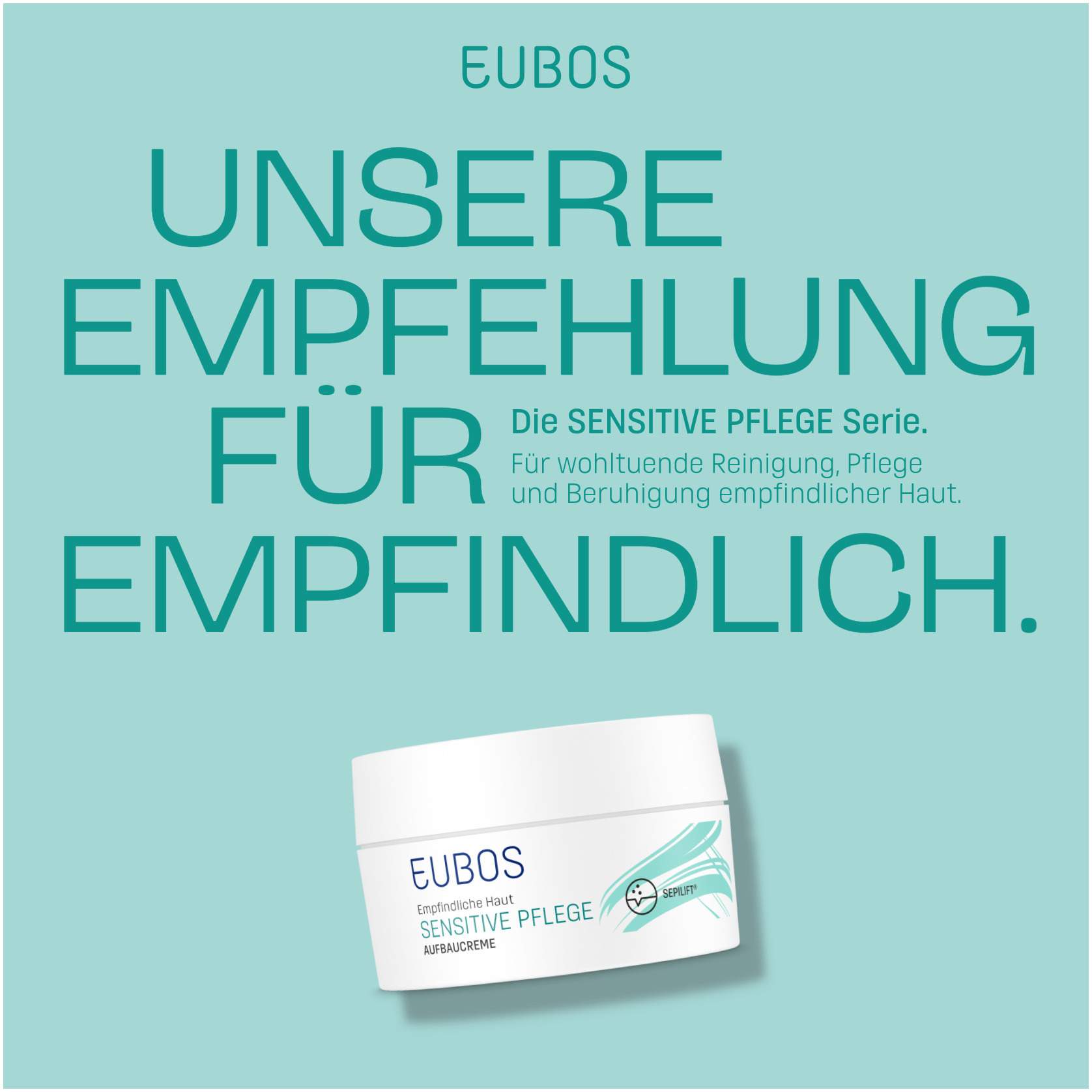 Eubos Sensitive Aufbaucreme Nachtpflege 50 ml