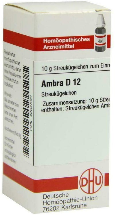 Dhu Ambra D12 Globuli