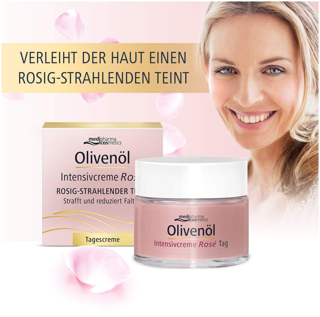 Medipharma Cosmetics Olivenöl Intensiv Rose Tagescreme...