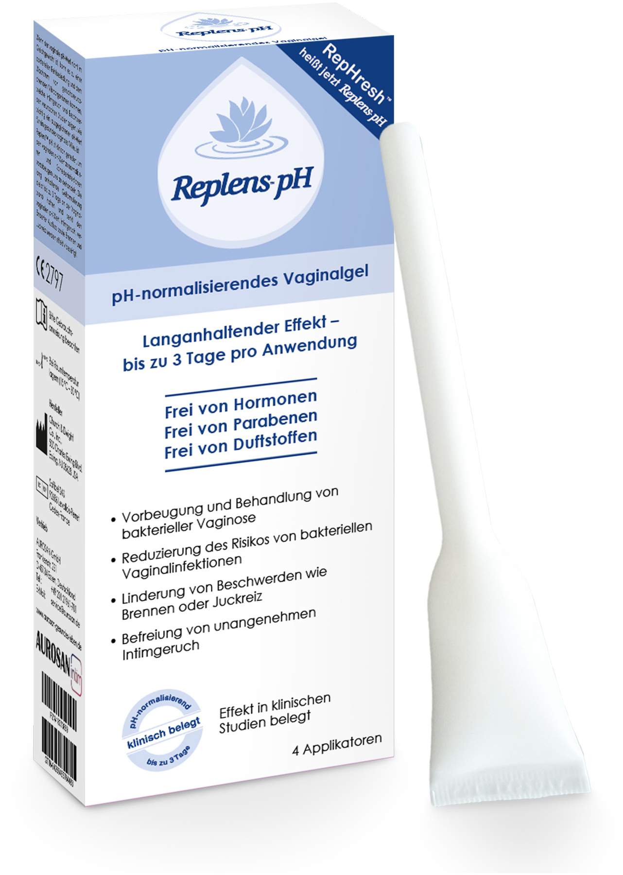 Replens Ph Vaginalgel 4 Applikatoren