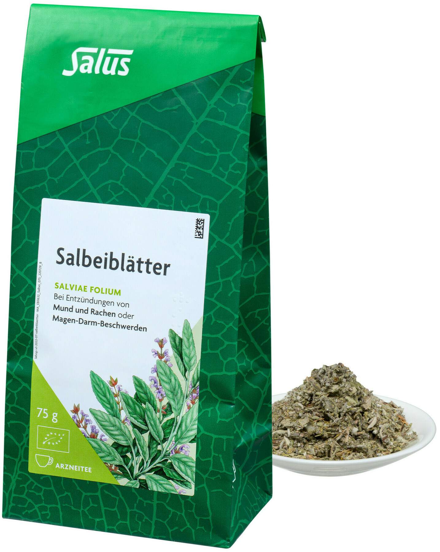 Salbeiblätter Arzneitee Salviae Foliu