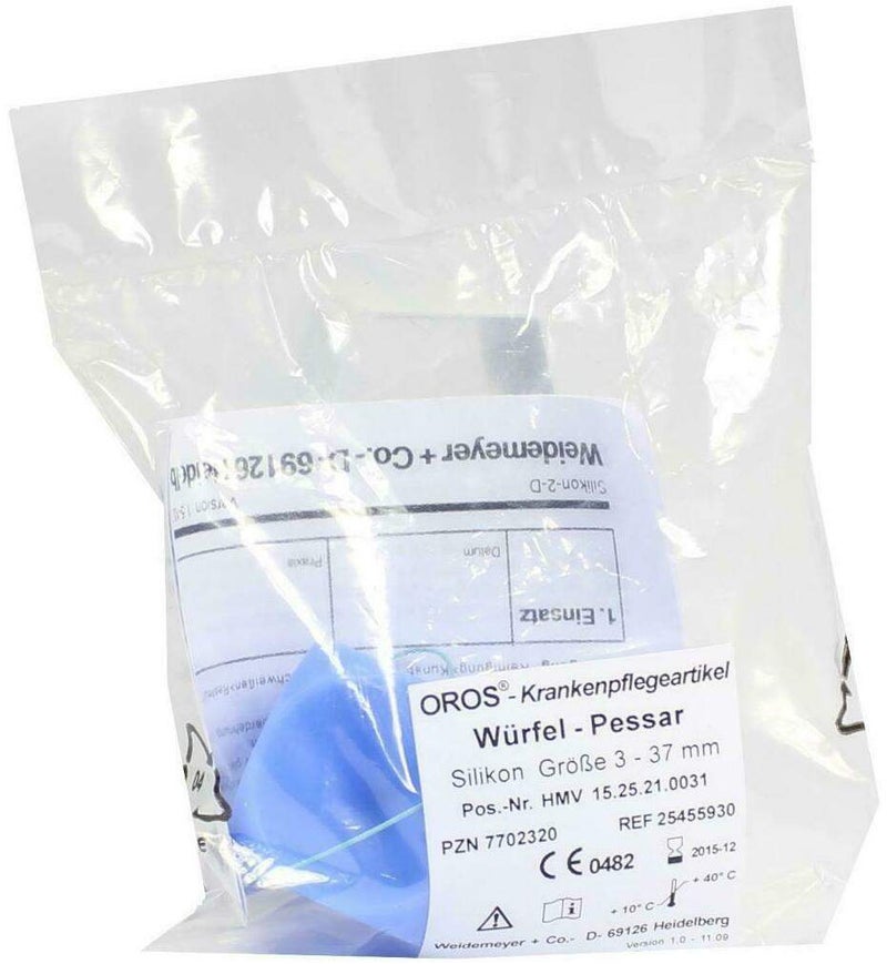 Würfelpessar Silicon 37mm Gr.3