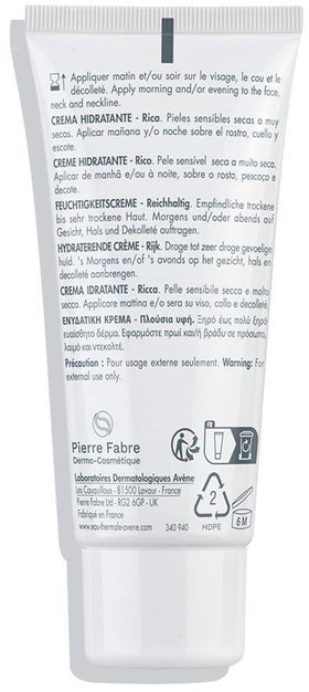 Avene Hydrance reichhaltige Feuchtigkeitscreme 40ml