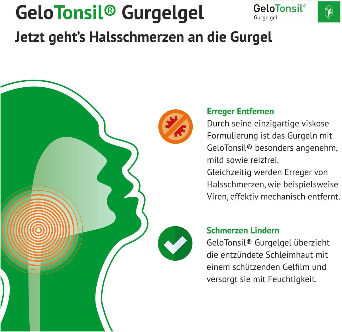 GeloTonsil Gurgelgel 200 ml