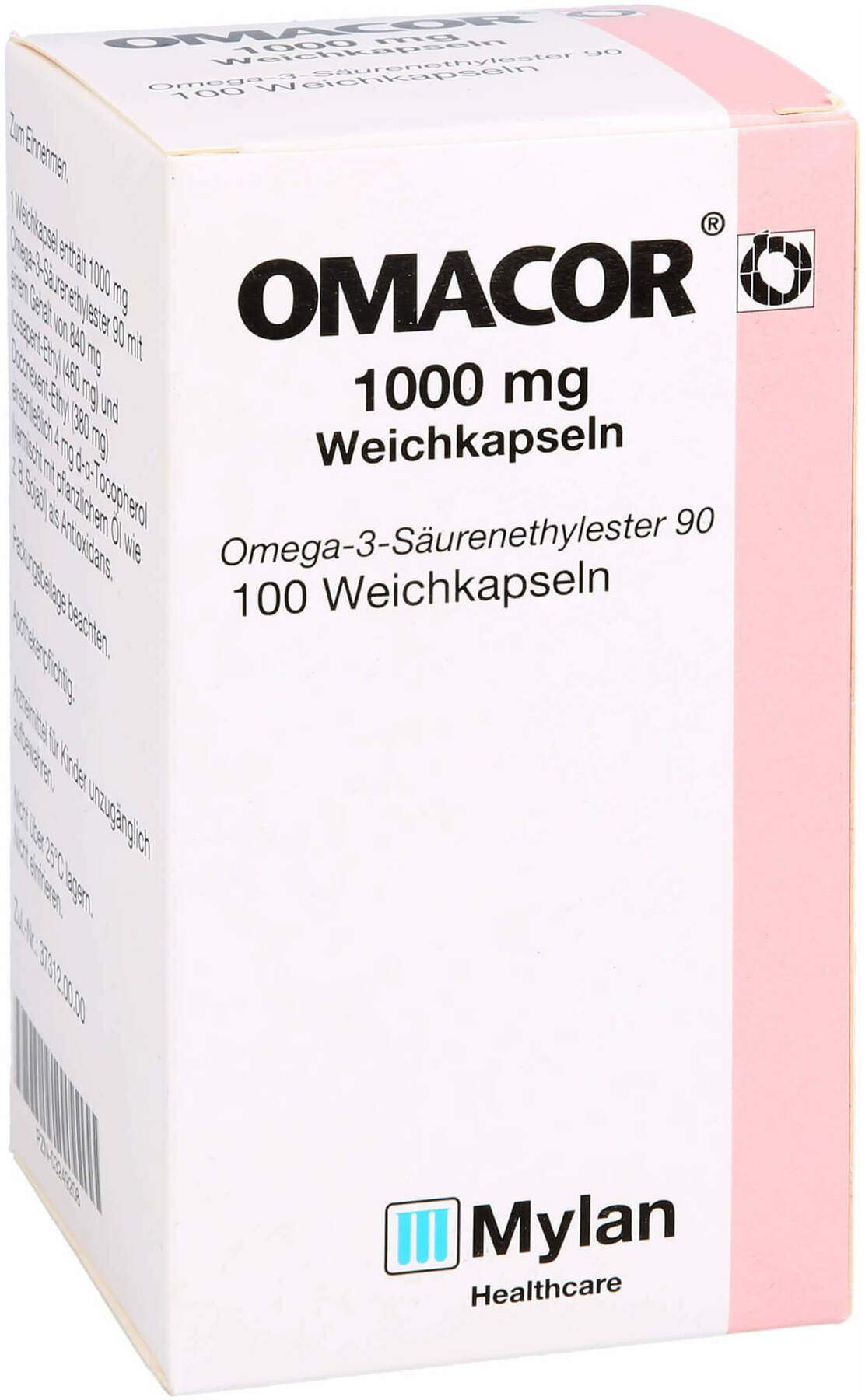 Omacor 1.000 mg Weichkapseln 100 Stück